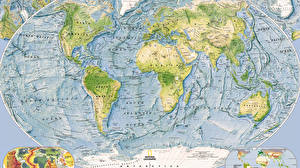 Фотография География Географическая карта карта земли