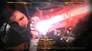 Картинки Star Wars Star Wars The Old Republic Сатель Шан Игры Девушки