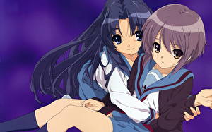 Фото Меланхолия Харухи Судзумии Девушки