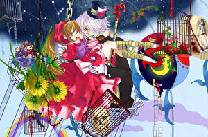 Обои Pandora Hearts Аниме Девушки