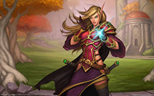Обои WoW Игры Фэнтези Девушки