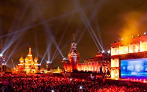 Обои Москва концерт на красной площади