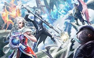 Картинка Aion: Tower of Eternity Фэнтези Девушки
