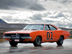 Фотография Додж Charger General Lee 1969 Автомобили