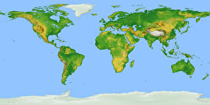 Фотография География Географическая карта карта мира