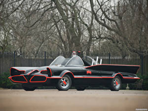 Обои Lincoln Futura Batmobile by Barris Kustom 1966 машина