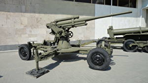 Обои Пушки Зенитка 85мм военные