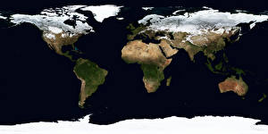 Фотографии География Географическая карта карта земли вид с космоса