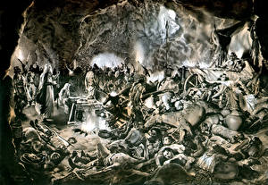 Фотографии Картина Зденек Буриан Сhaos