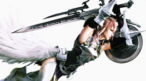 Обои для рабочего стола Final Fantasy Final Fantasy XII Игры Девушки