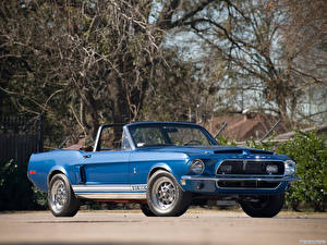 Картинки Shelby Super Cars GT500 Convertible 1968 Автомобили