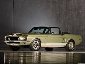 Обои Shelby Super Cars GT500 KR Convertible 1968 Автомобили