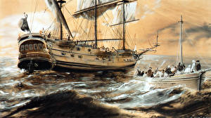 Фотография Картина Зденек Буриан Book robinson