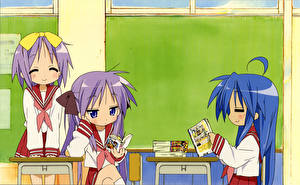 Фото Lucky Star Аниме Девушки