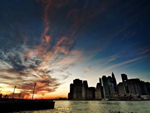 Фотографии США Нью-Йорк Манхэттен