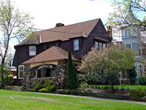 Фотография Здания Великобритания Mansfield Города