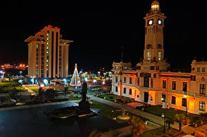 Картинка Мексика Ночью Веракрус