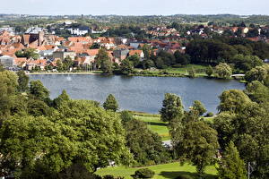 Картинки Дания Syddanmark Хадерслев город
