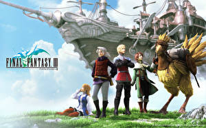 Обои для рабочего стола Final Fantasy Final Fantasy III компьютерная игра