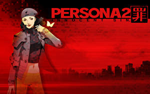 Картинка Shin Megami Tensei Shin Megami Tensei: Persona 2 Игры Девушки