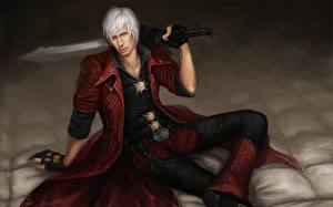Обои Devil May Cry Devil May Cry 4 Данте компьютерная игра