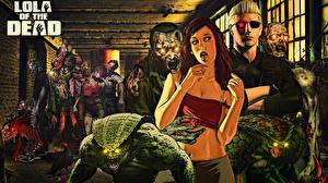 Картинки Resident Evil Resident Evil Dead Aim Игры Фэнтези Девушки