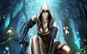Картинка Trine Фэнтези Девушки