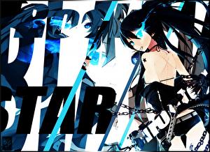 Картинки Black Rock Shooter Девушки