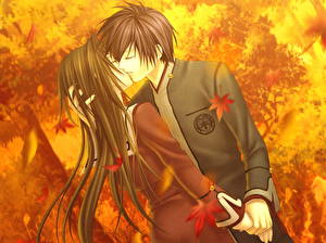 Фото Багровые осколки Парни Девушки