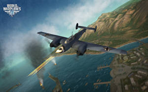 Обои World of Warplanes компьютерная игра Авиация