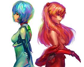 Картинки Евангелион Девушки