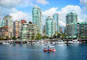 Картинки Канада Ванкувер Города