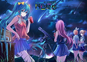 Картинки Vocaloid Девушки