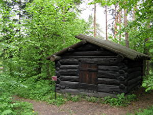 Картинка Дома Норвегия Осло Folkemuseum