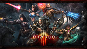 Фото Diablo Diablo 3 Игры Девушки