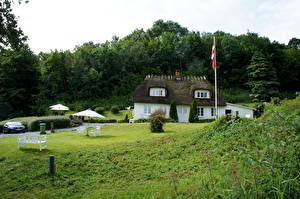 Фотографии Здания Дания Обенро Города