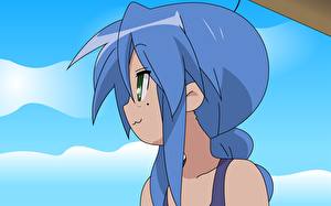 Обои для рабочего стола Счастливая звезда Аниме Девушки