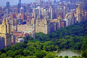 Картинка США Нью-Йорк Central Park