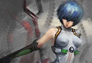 Картинки Евангелион Девушки