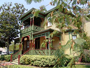 Фото Здания США Флорида Фернандина Бич Города