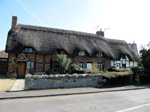 Картинка Здания Великобритания Вустершир Бретфортон Города