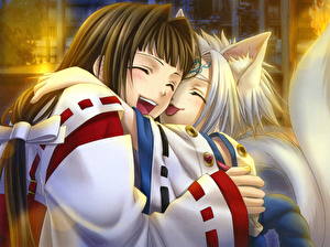 Картинки Багровые осколки Девушки