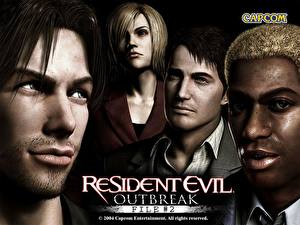 Обои Resident Evil Resident Evil Outbreak Игры