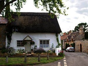 Фотография Великобритания Здания Вустершир Бретфортон город