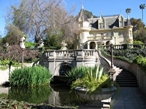 Фотография Дома США Калифорнии Kimberly Crest House and Gardens  город