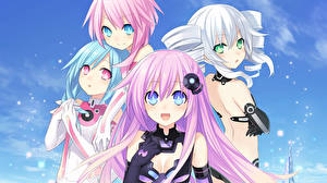 Фотографии Hyperdimension Neptunia Девушки