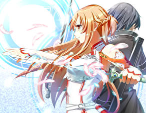 Обои Sword Art Online 2012 Аниме Девушки