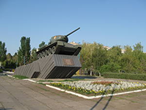 Обои Памятники Т-34