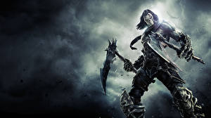 Картинки Darksiders Darksiders II Нечисть Воины Косы