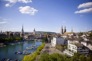 Фотография Швейцария Цюрих город